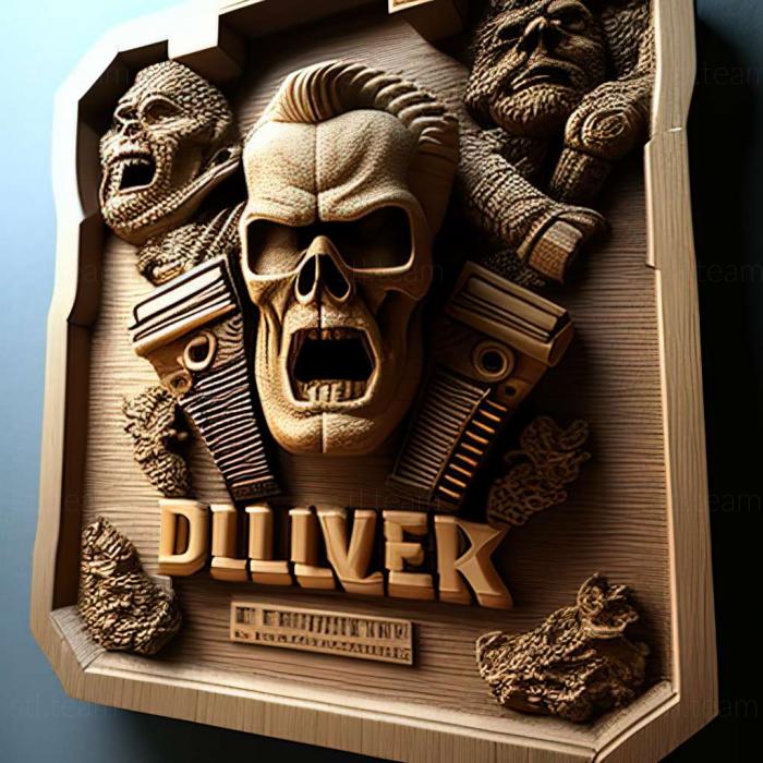 3D model Duke Nukem Forever game (STL)